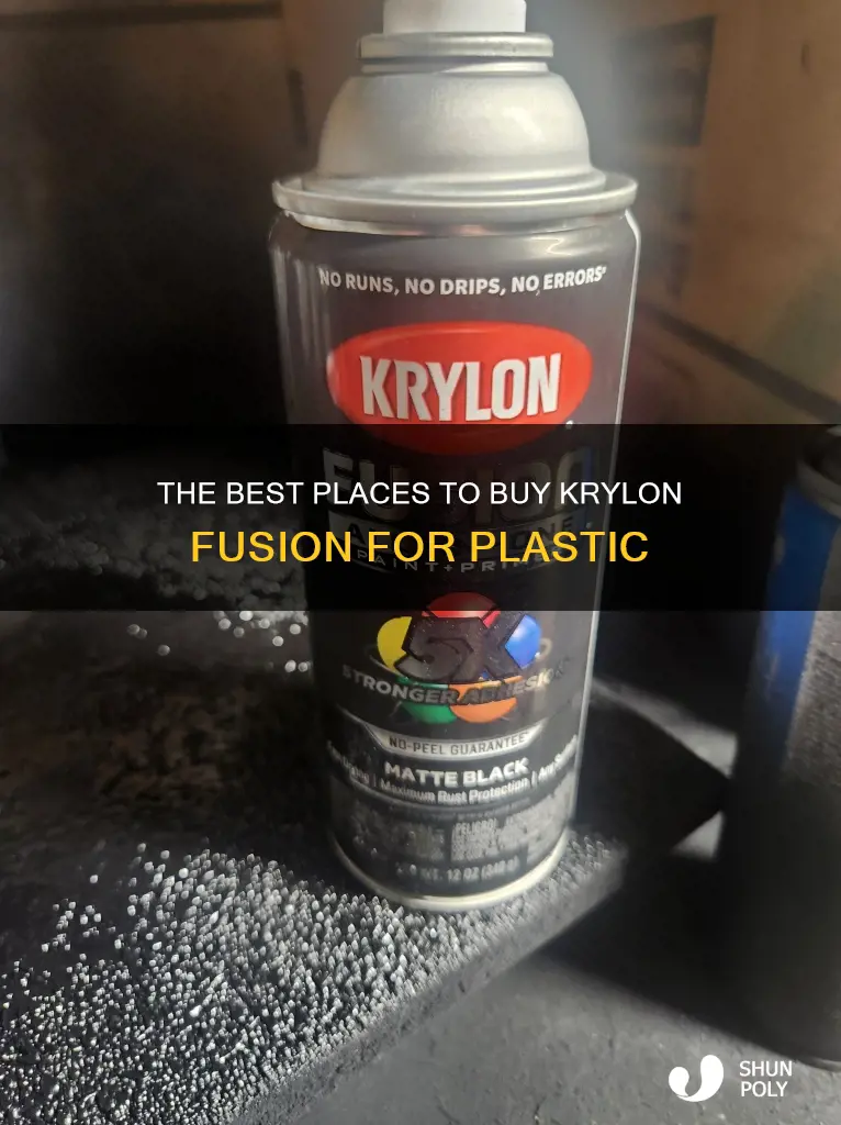 who has krylon fusion for plastic