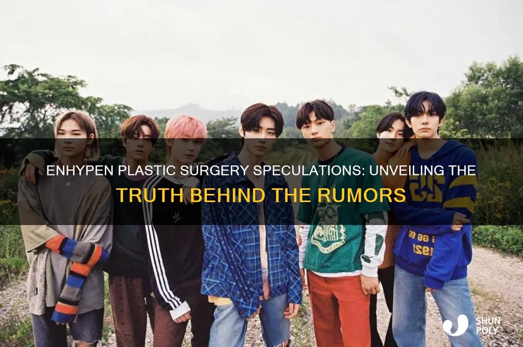 who in enhypen got plastic surgery