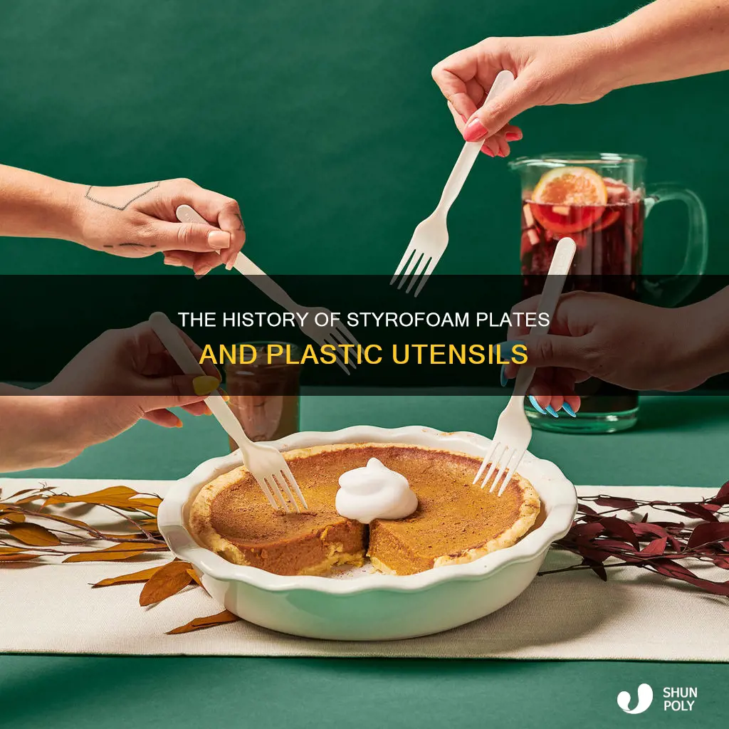 who invented styrofoam plates and plastic utensils