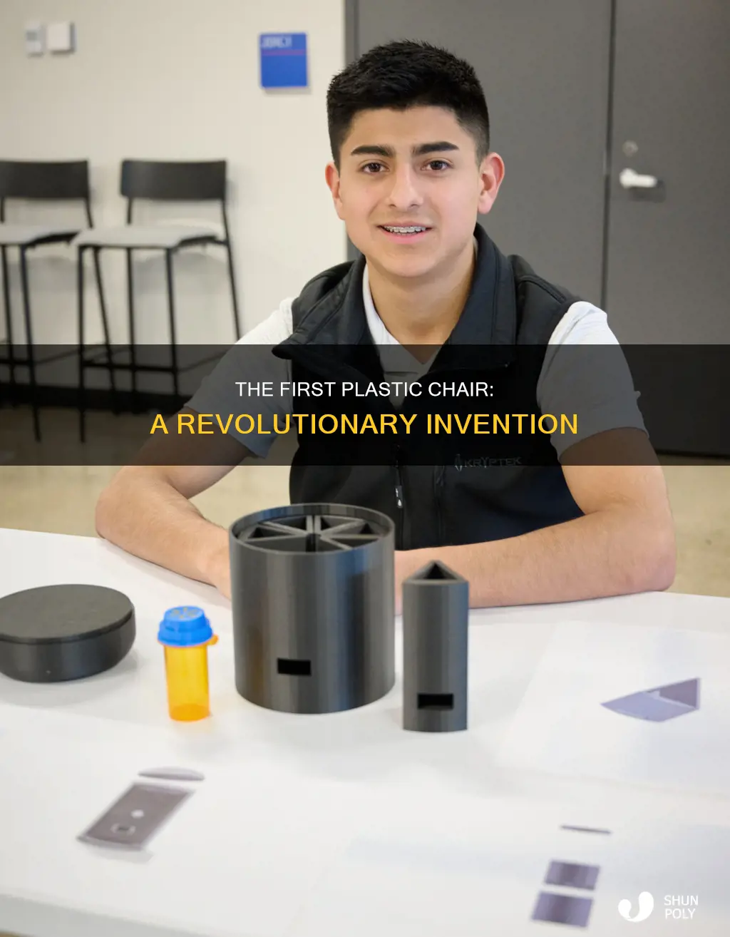 who invented the first plastic chair