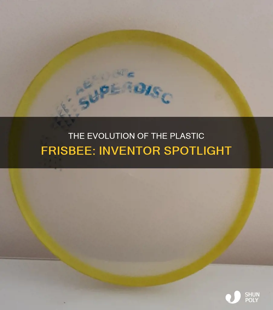 who invented the first plastic frisbee