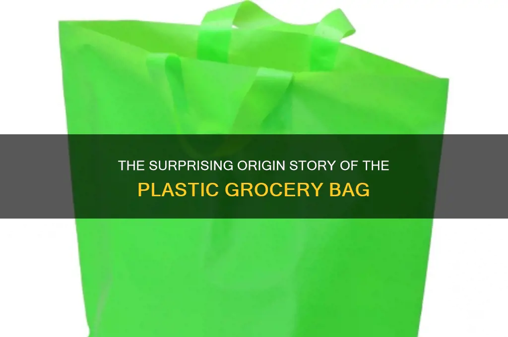 who invented the plastic grocery bag