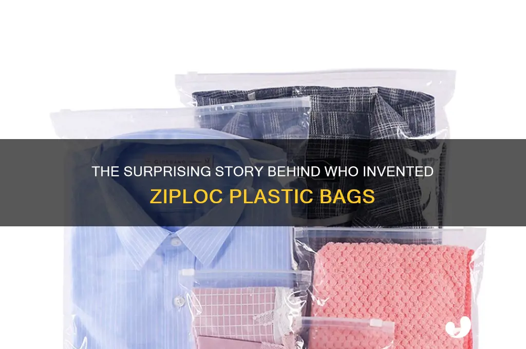 who invented ziploc plastic bags