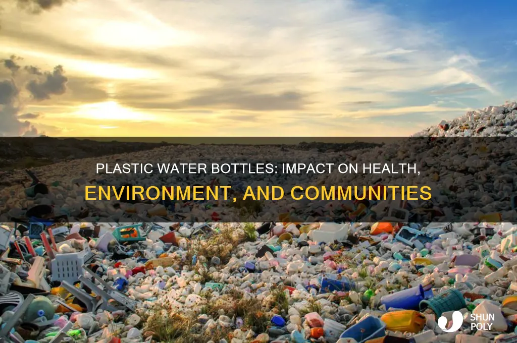 who is affected from the use of plastic water bottles