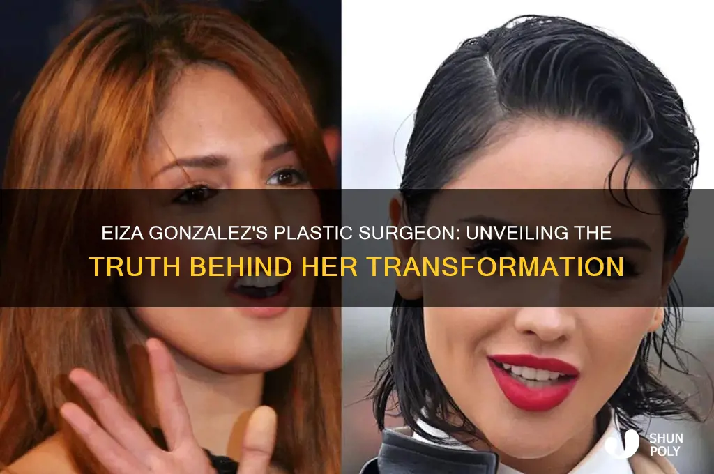 who is eiza gonzalez plastic surgeon