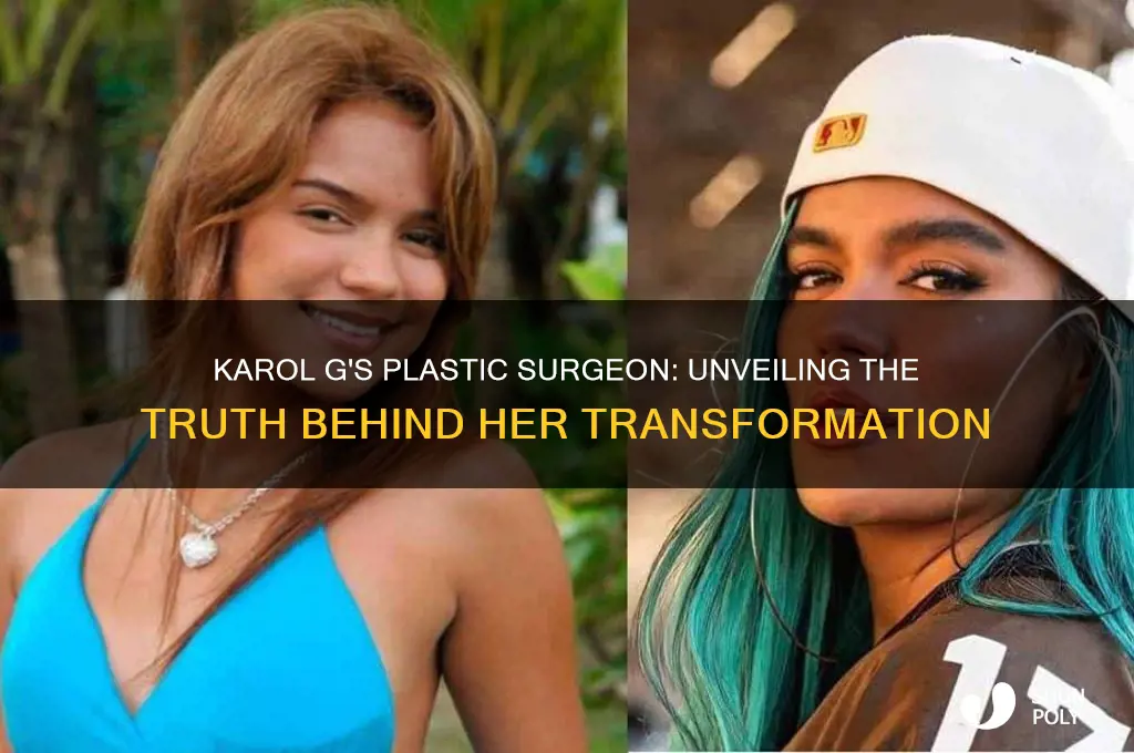 who is karol g plastic surgeon