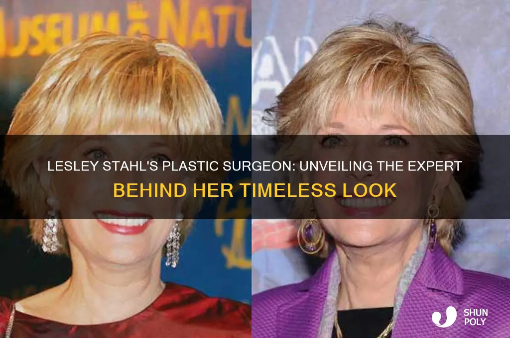 who is lesley stahl