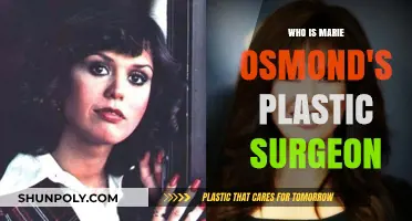 Marie Osmond's Plastic Surgeon: Unveiling the Expert Behind Her Transformation