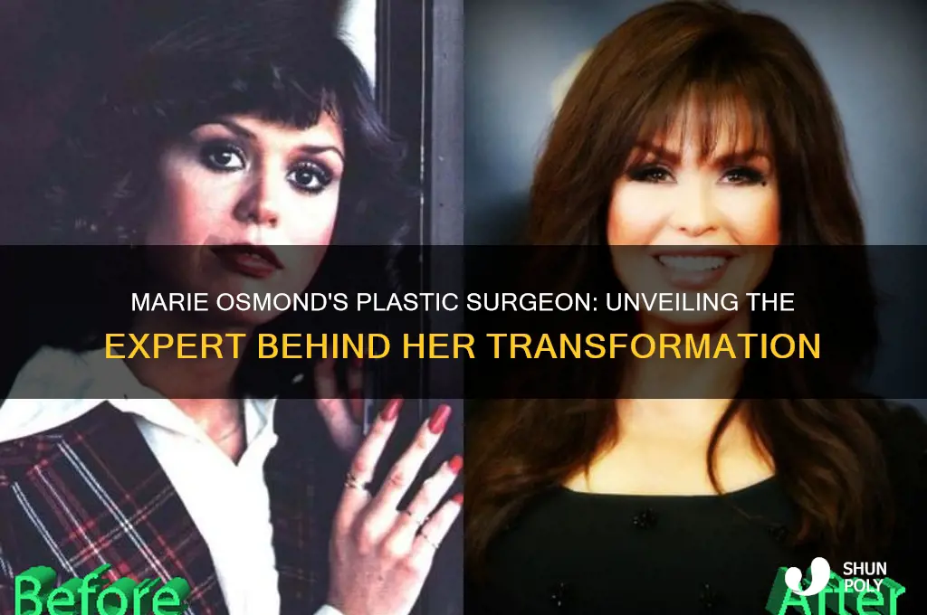 who is marie osmond