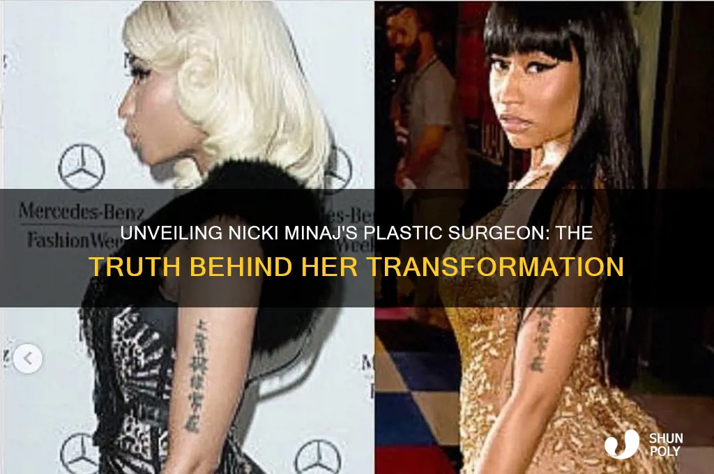 who is nicki minaj plastic surgeon