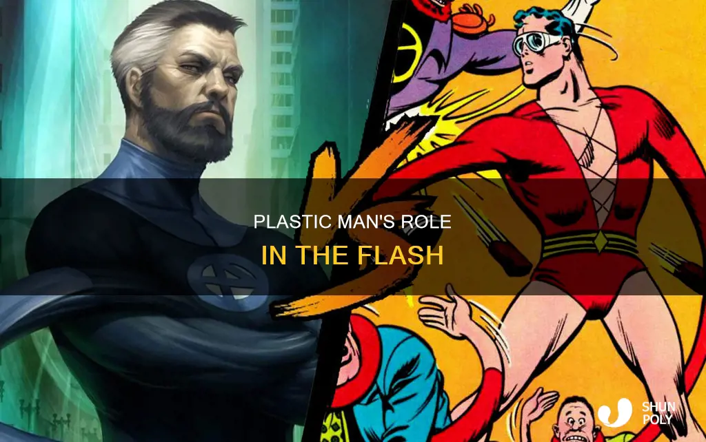 who is plastic man in the flash