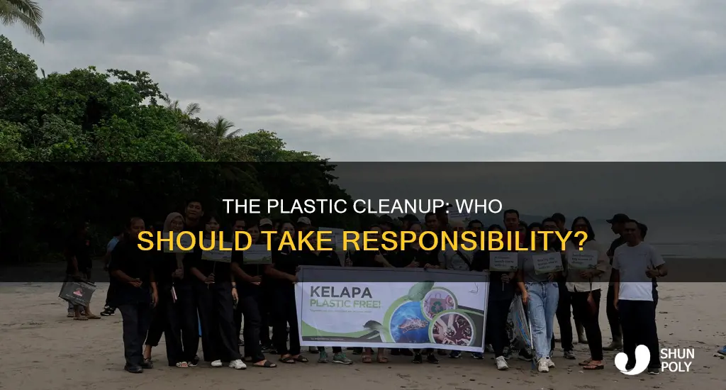 who is responsible for cleaning up plastic