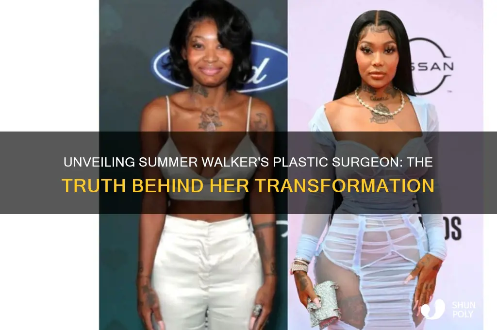 who is summer walker plastic surgeon