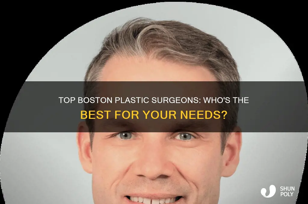 who is the best plastic surgeon in boston