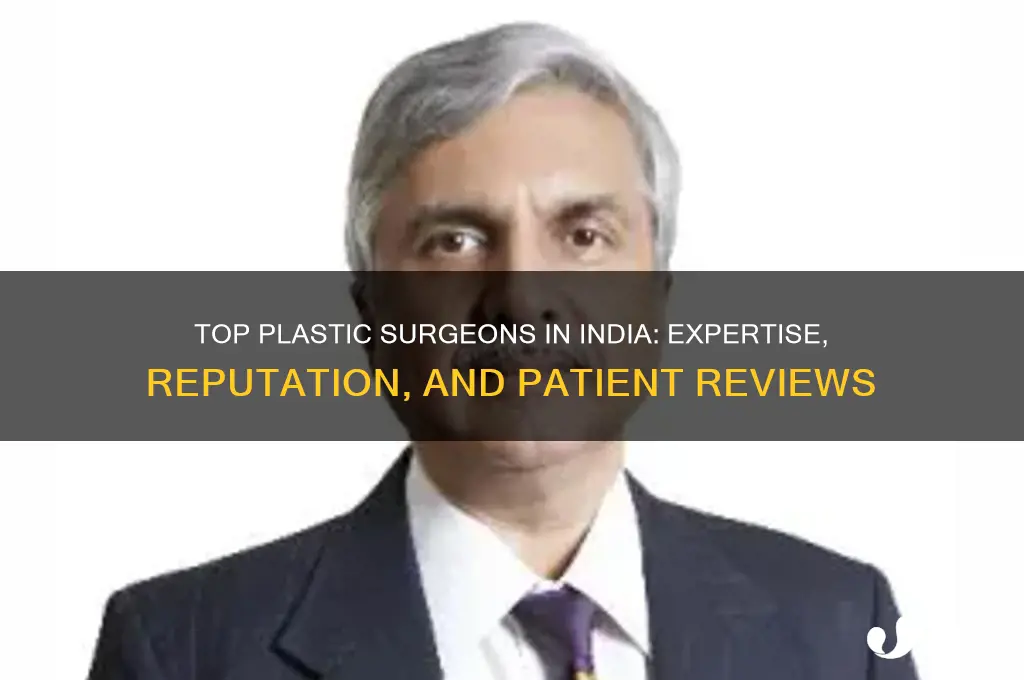 who is the best plastic surgeon in india