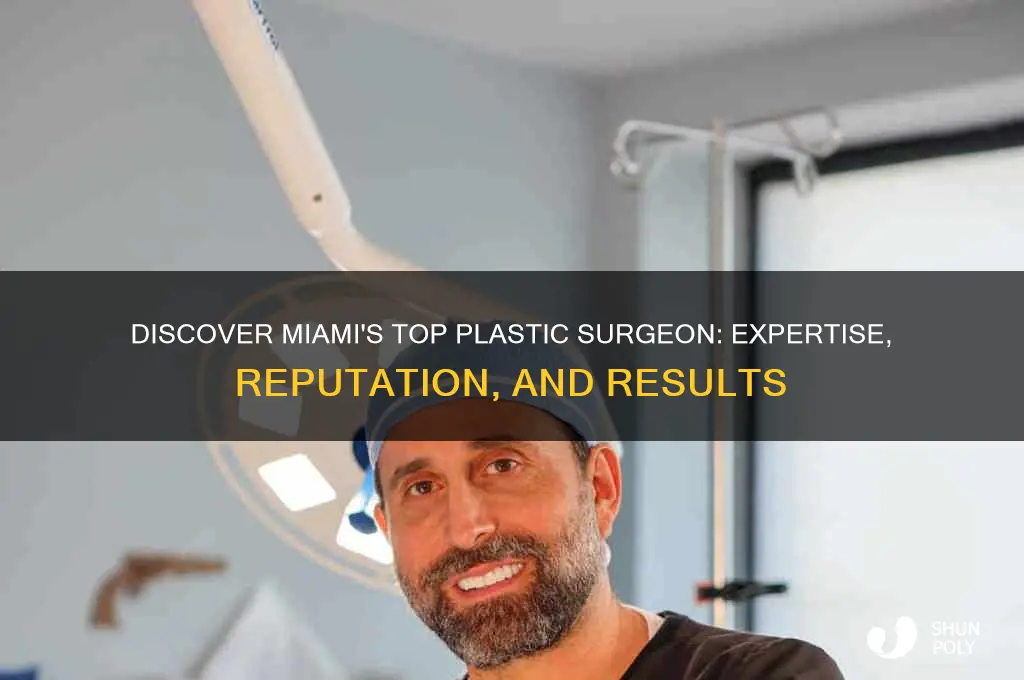 who is the best plastic surgeon in miami