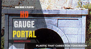 Who Crafted the Plastic HO Gauge Portal: A Model Railroading Mystery