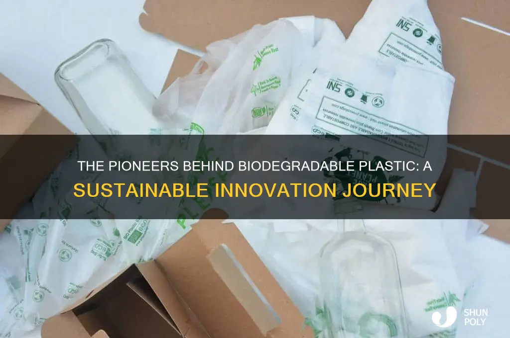 who made biodegradable plastic