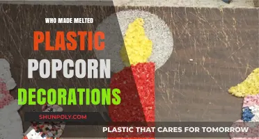 Unveiling the Creator of Melted Plastic Popcorn Decorations: A Nostalgic Craft