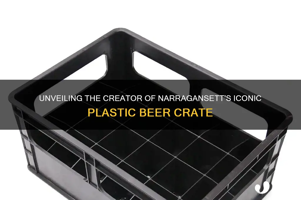 who made narragansett plastic beer crate