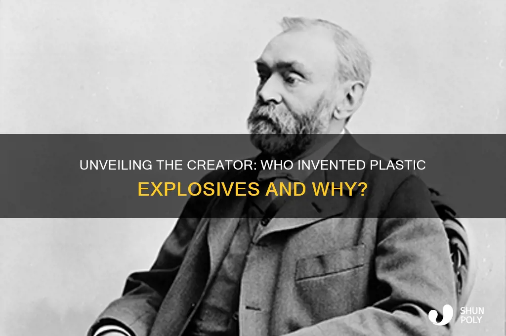 who made plastic explosives