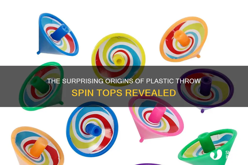 who made plastic throw spin tops
