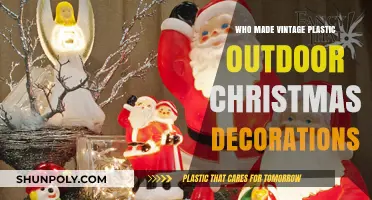 Unveiling the Creators of Vintage Plastic Outdoor Christmas Decorations