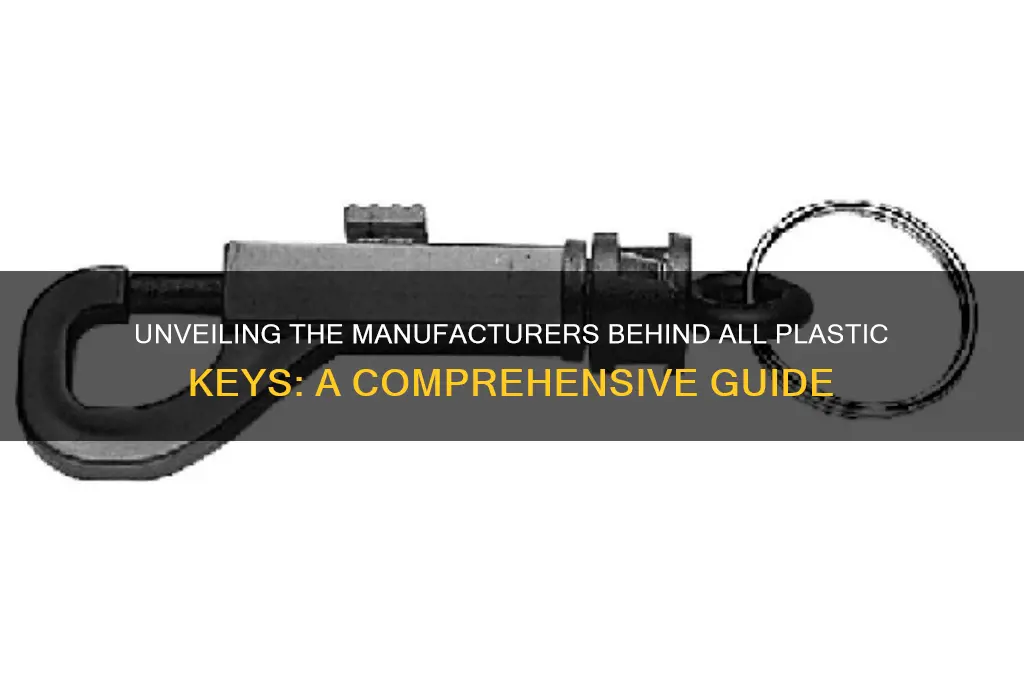 who makes all plastic keys