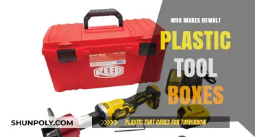 Who Manufactures DEWALT Plastic Tool Boxes? Unveiling the Maker