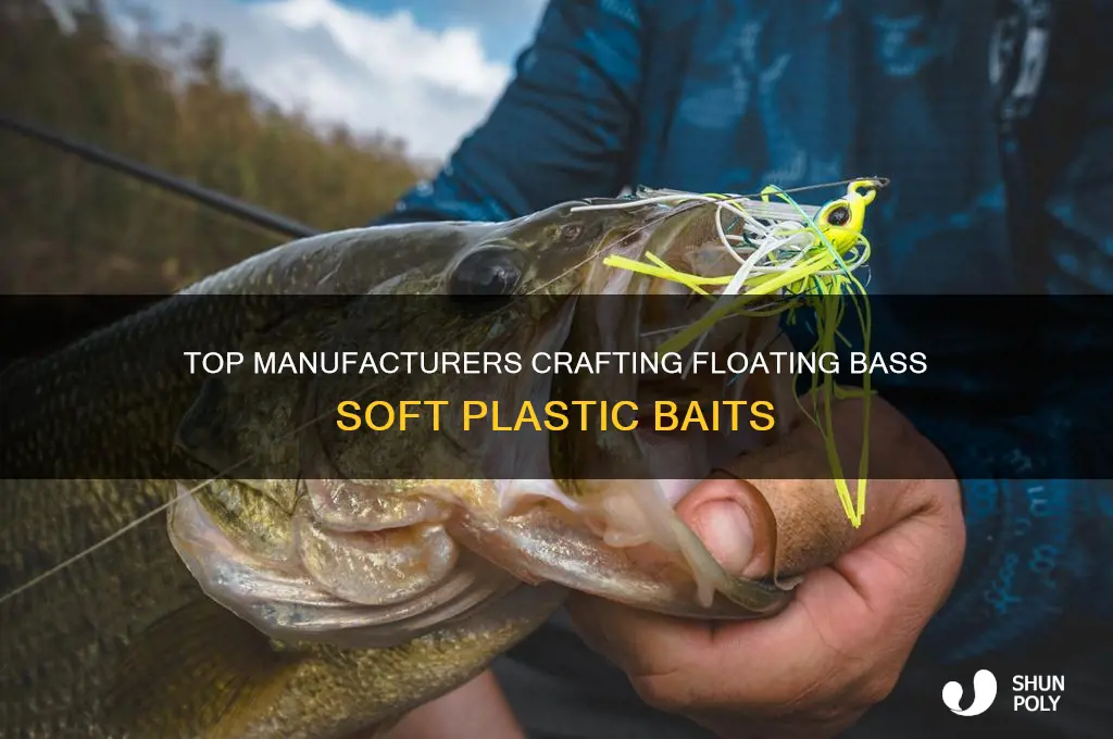 who makes floating bass soft plastic baits