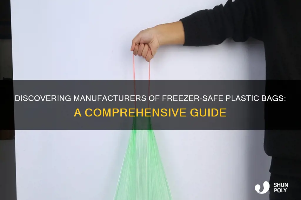 who makes freezersafe plastic bags