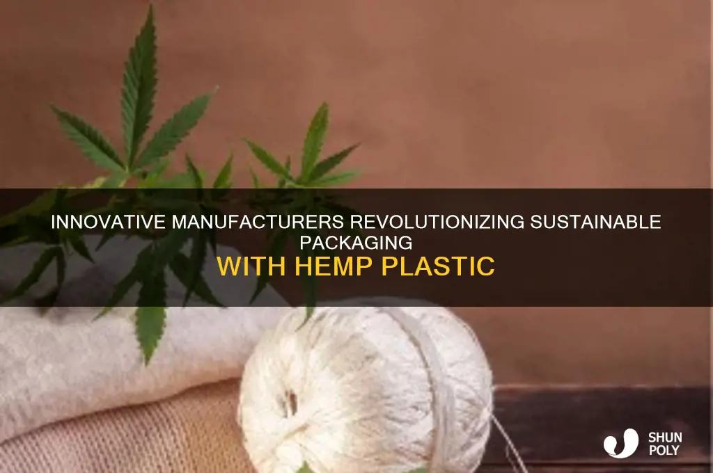 who makes hemp plastic