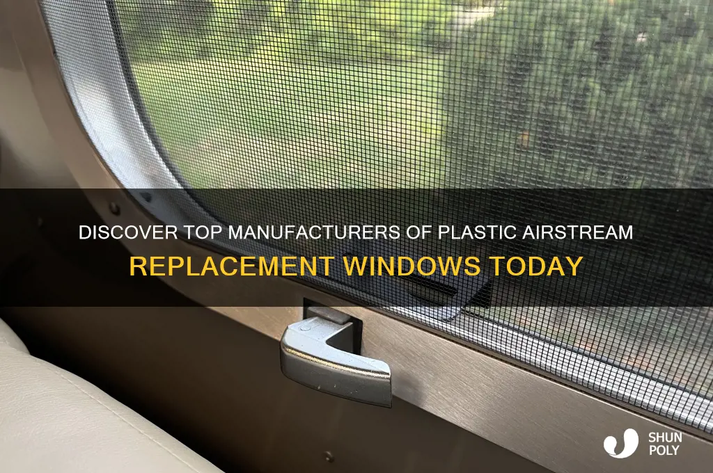 who makes plastic airstream replacement windows