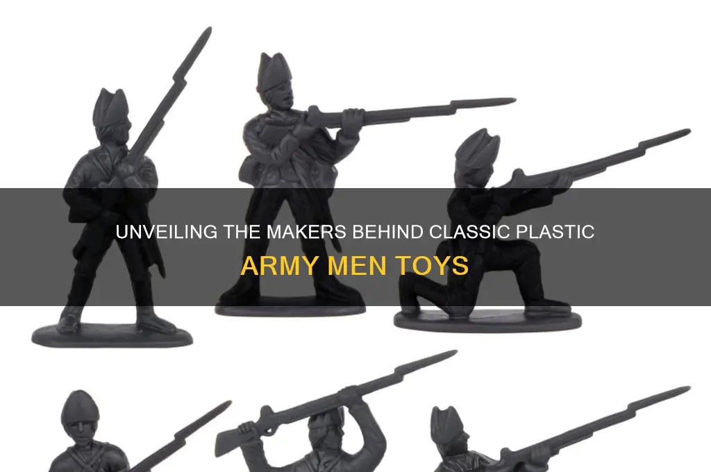 who makes plastic army men