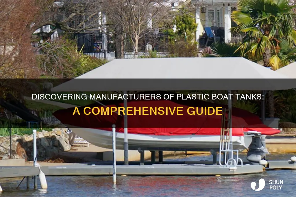 who makes plastic boat tanks