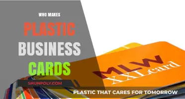 Who Crafts Plastic Business Cards? Top Manufacturers Revealed