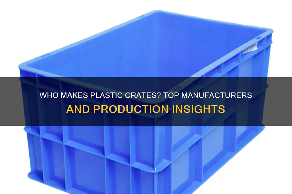 who makes plastic crates
