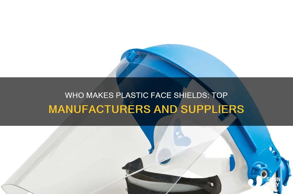 who makes plastic face shields