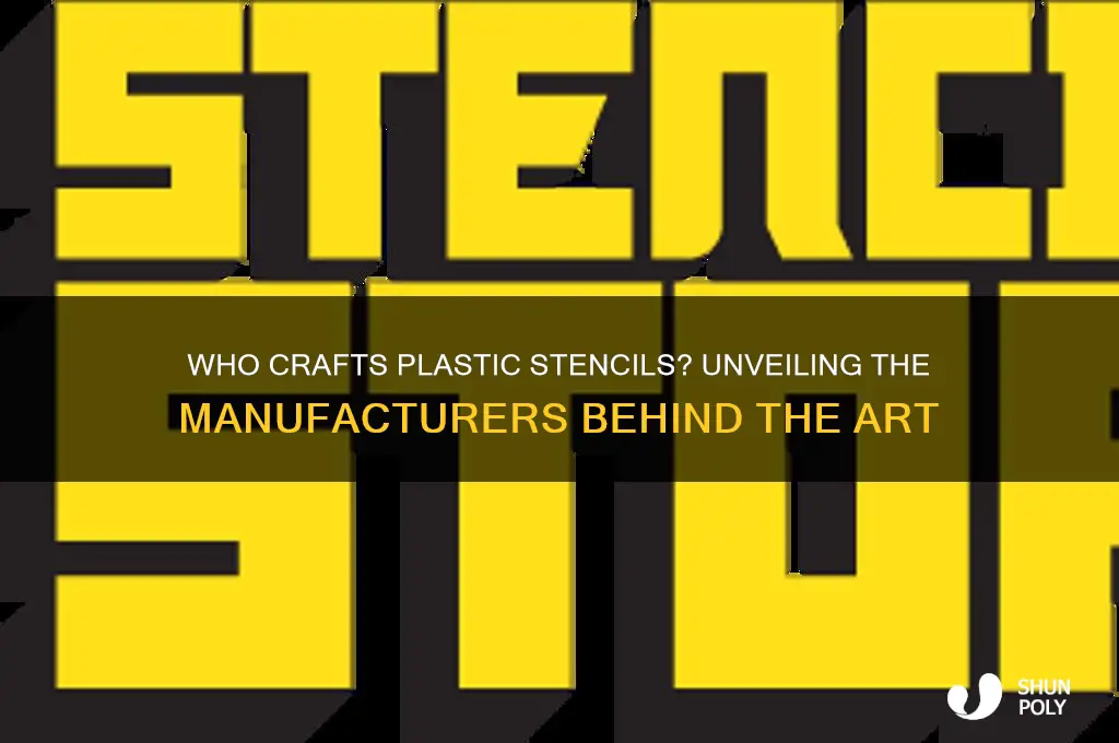 who makes plastic stencils