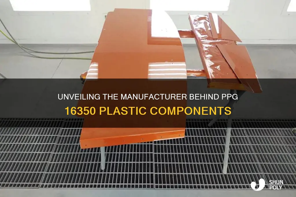 who makes ppg 16350 plastic