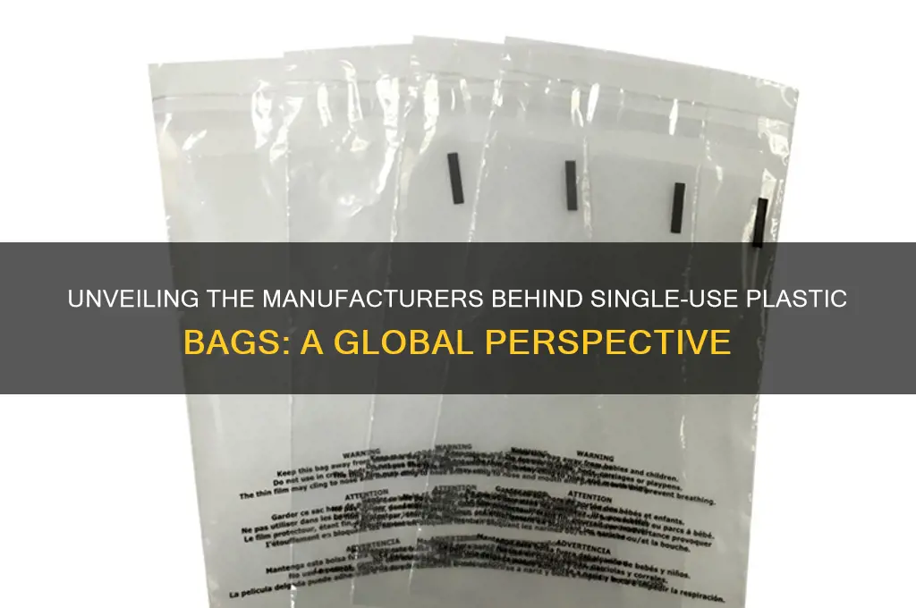 who makes single use plastic bags