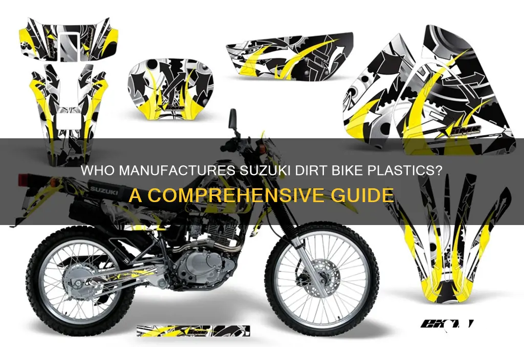who makes suxukis dirtbike plastic