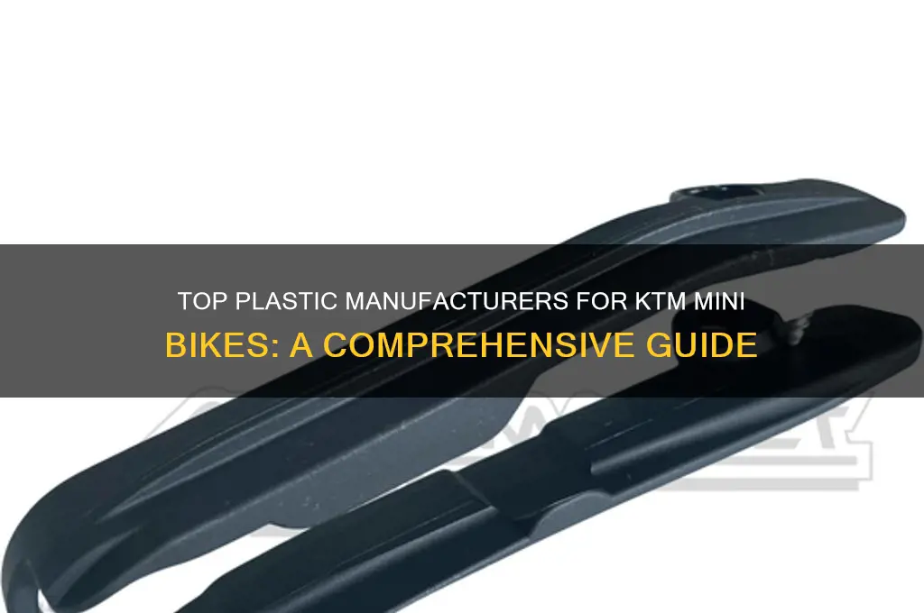 who makes the best plastics for ktm mini