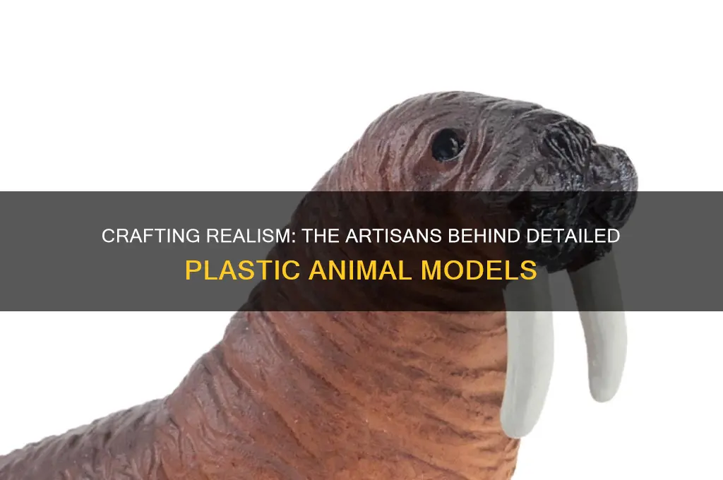 who makes those detialed plastic animals