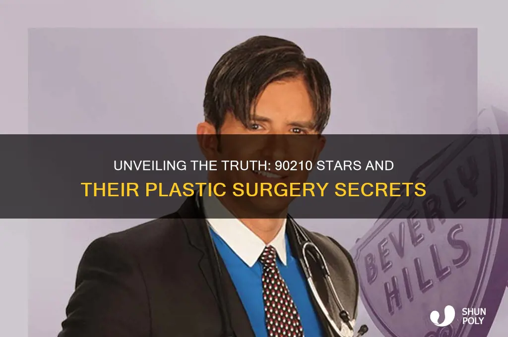 who on 90210 stars had plastic surgery