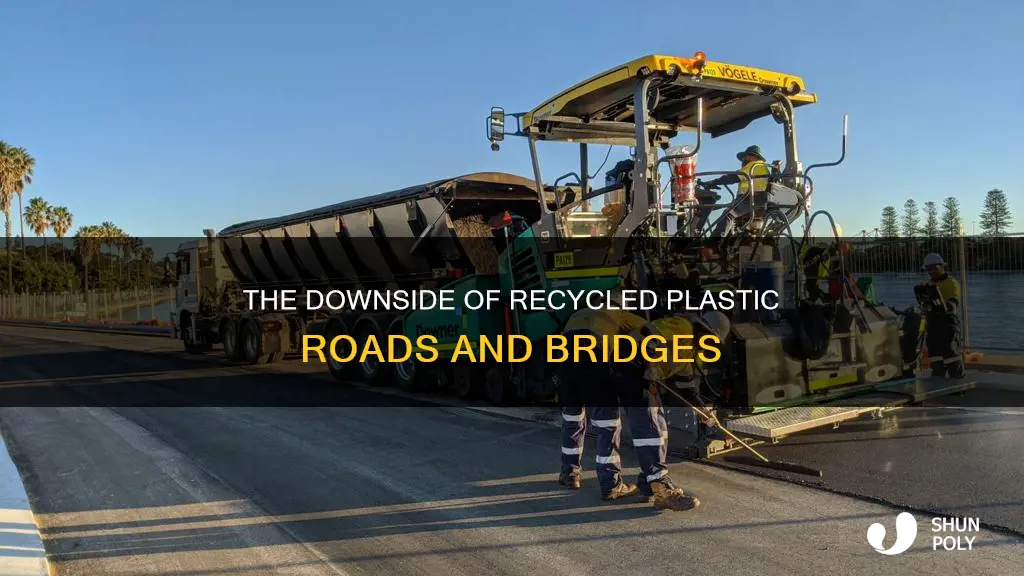 who opposes recycled plastic bridges roads