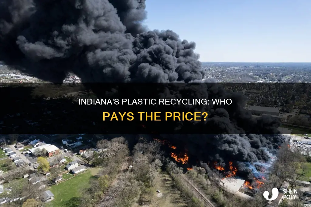 who pays for plastic recycling in indiana