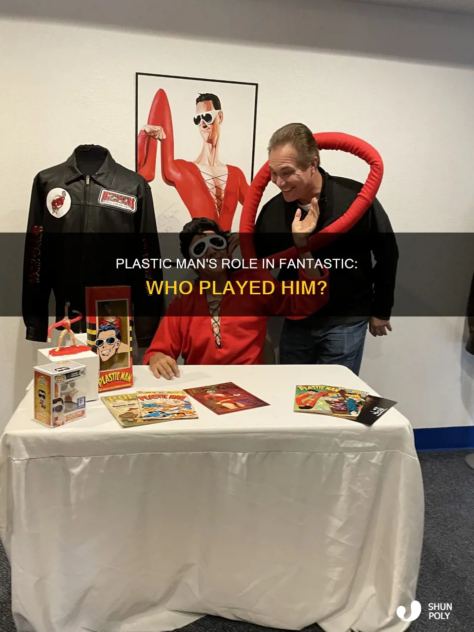 who played plastic man in fantastic