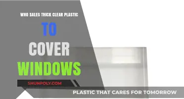 Where to Buy Thick Clear Plastic Sheets for Window Protection