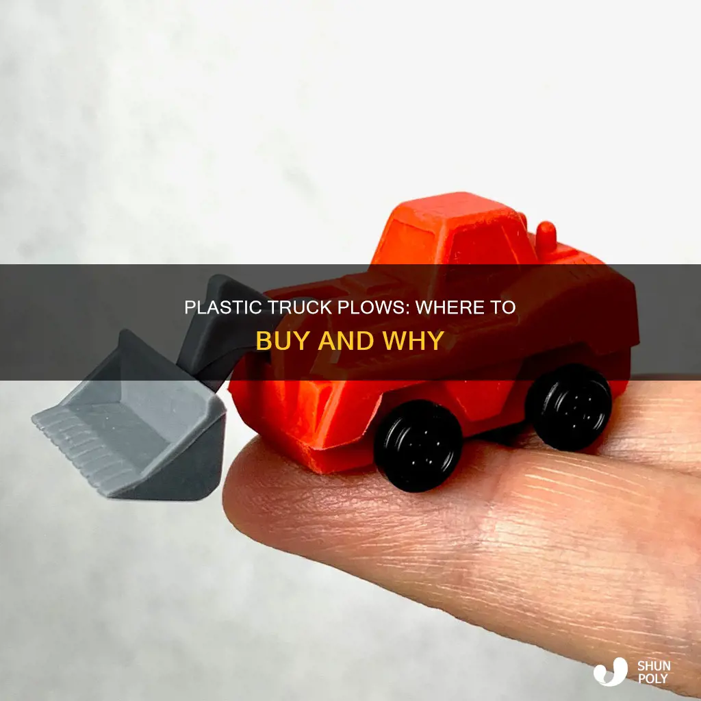 who sell plastic plows for trucks